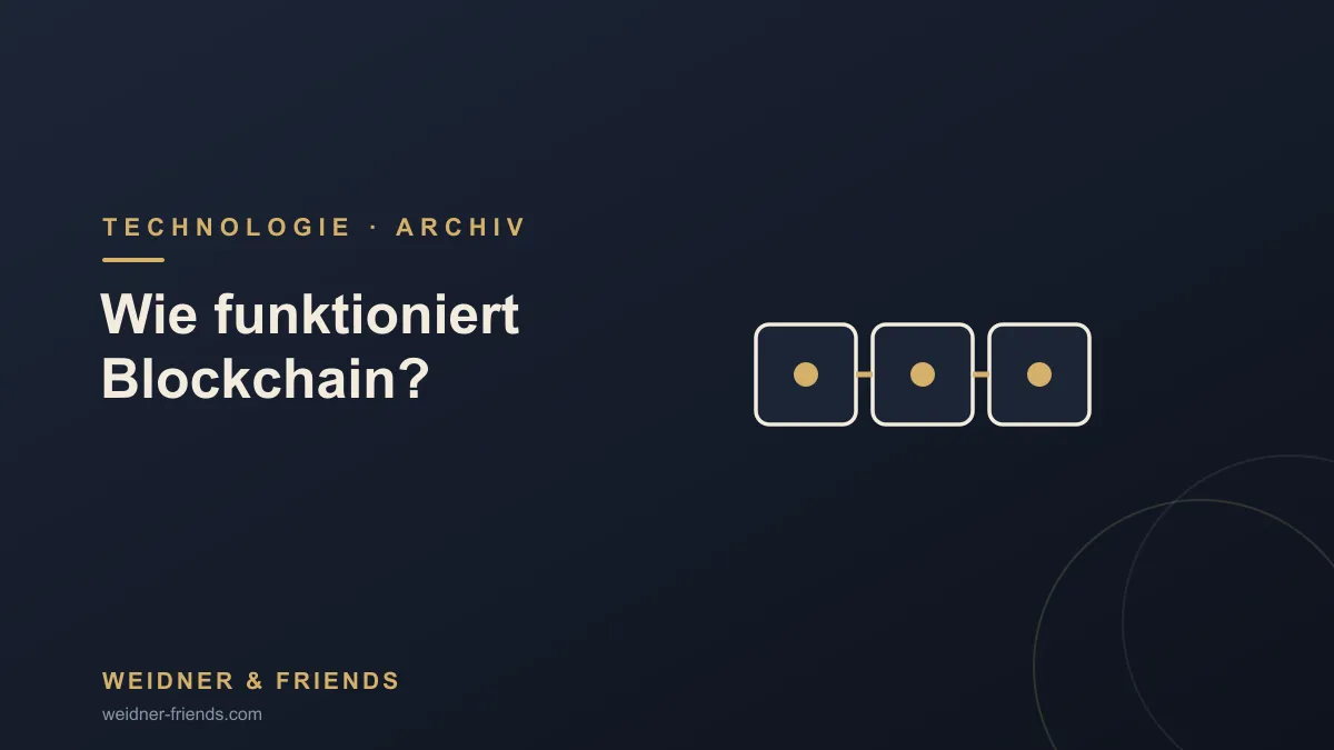 Wie funktioniert Blockchain?