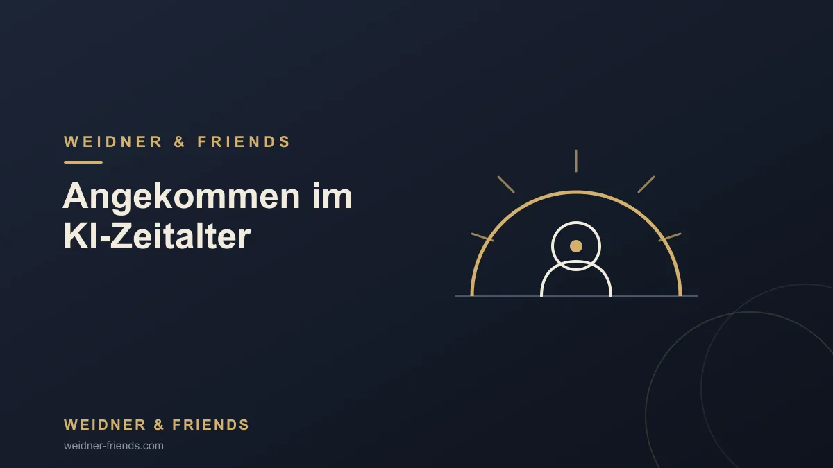 Weidner & Friends – Berlin, Aufbruch ins KI-Zeitalter